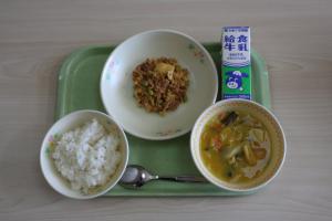 今日の給食