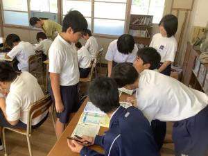 中学生の先輩からアドバイス