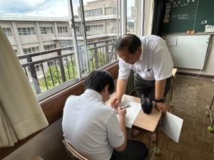 数学学習講座（８月２１・２２日）