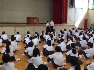 0901 始業式生徒会より