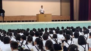 校長先生のお話