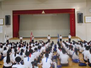 0916 体育祭結団式