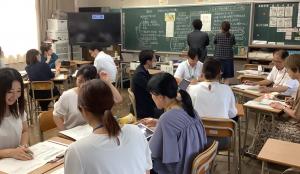 ３年生授業の研究協議