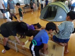 段ボールベッド