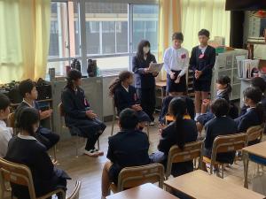 異年齢グループでの自己紹介