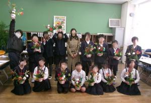 クリスマス生け花