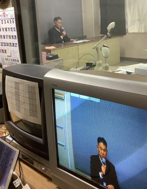 放送室から校長先生のお話