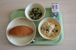 今日の給食
