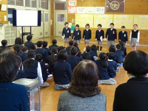 さわやか朝会（1年）