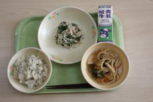 今日の給食