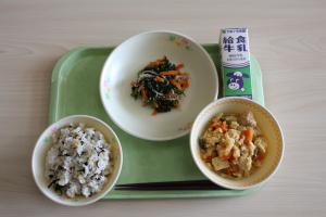 今日の給食