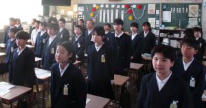 感謝の気持ちを呼びかけと歌で表現