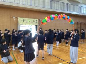 ６年生を送る会