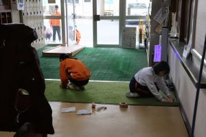 0306 卒業式準備１