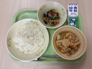 今日の給食