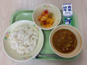 今日の給食