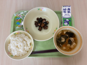 今日の給食