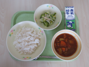 今日の給食