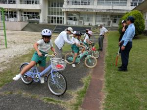 自転車安全教室（3年）