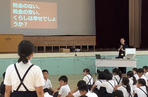 代表児童の発表