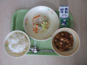 今日の給食