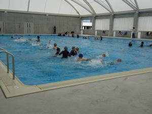 水泳授業開始