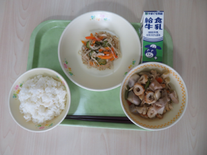 今日の給食