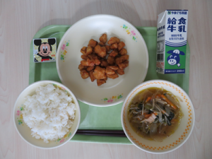 今日の給食