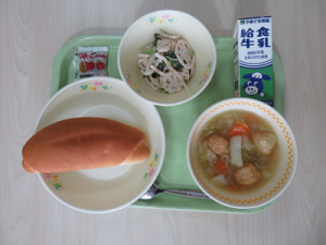 今日の給食