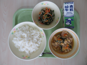 今日の給食