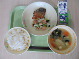今日の給食
