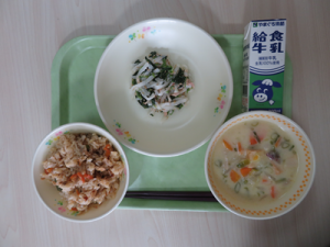 今日の給食