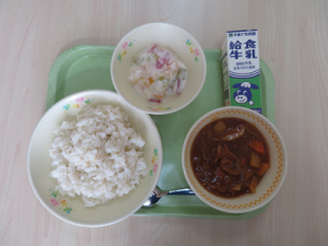 今日の給食