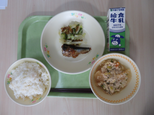 今日の給食