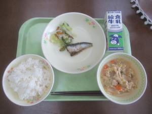 6月19日金曜日の給食メニュー