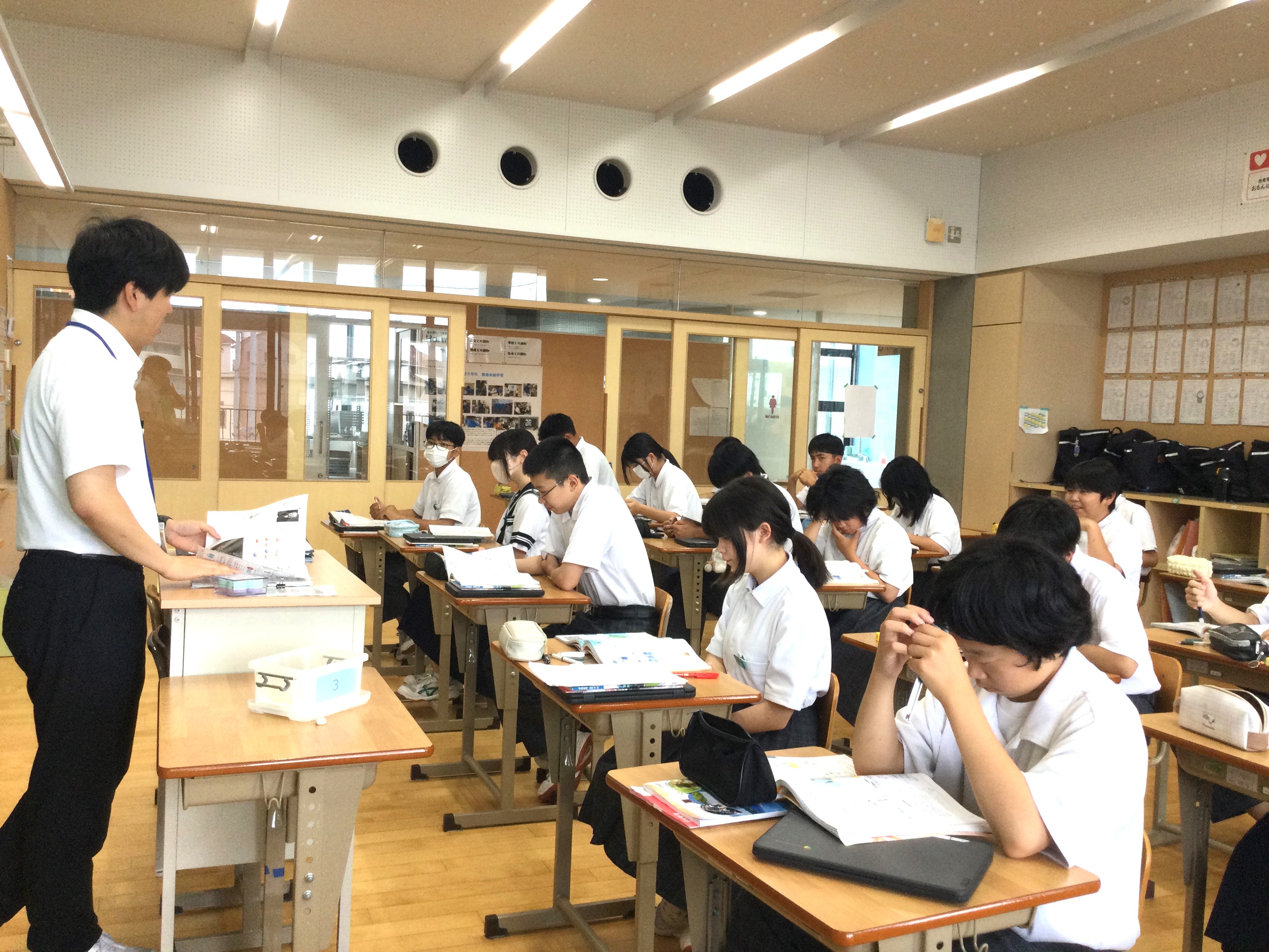 テスト前