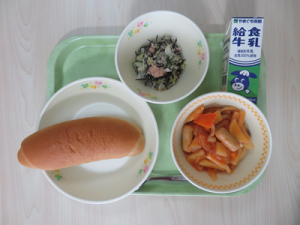 今日の給食