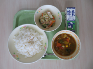 今日の給食