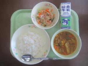 6月29日月曜日の給食