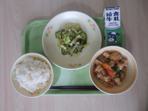今日の給食