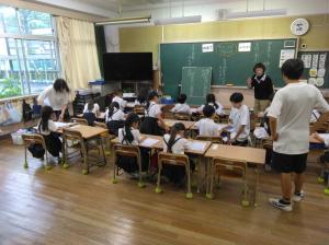 職場体験（灘中2年生）