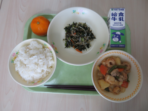 今日の給食