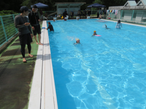 水泳記録会