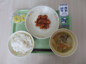 今日の給食