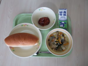 今日の給食