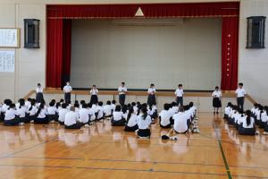 0716 ３年学年集会
