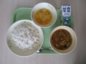 今日の給食