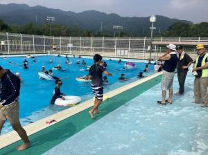 夏休みプール