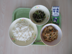 今日の給食