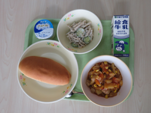 今日の給食